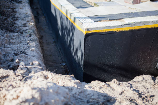Professional Wet Basement Repair technician working in Grovertown, IN
